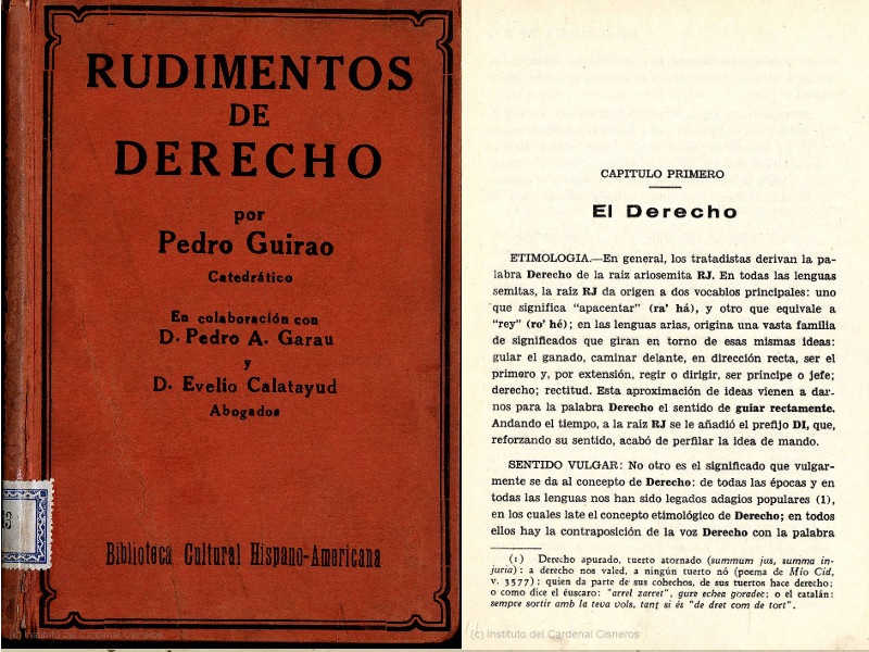 Rudimentos de derecho 