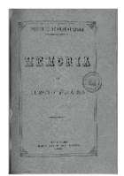 'Memoria acerca del estado del Instituto Provincial de 2ª Enseñanza de Guadalajara que en el acto solemne de la apertura del curso académico de 1897 á 1898 leyó el Ldo. D. Jenaro Pérez y Villarejo Catedrático y Secretario de dicho Establecimiento' -   (0