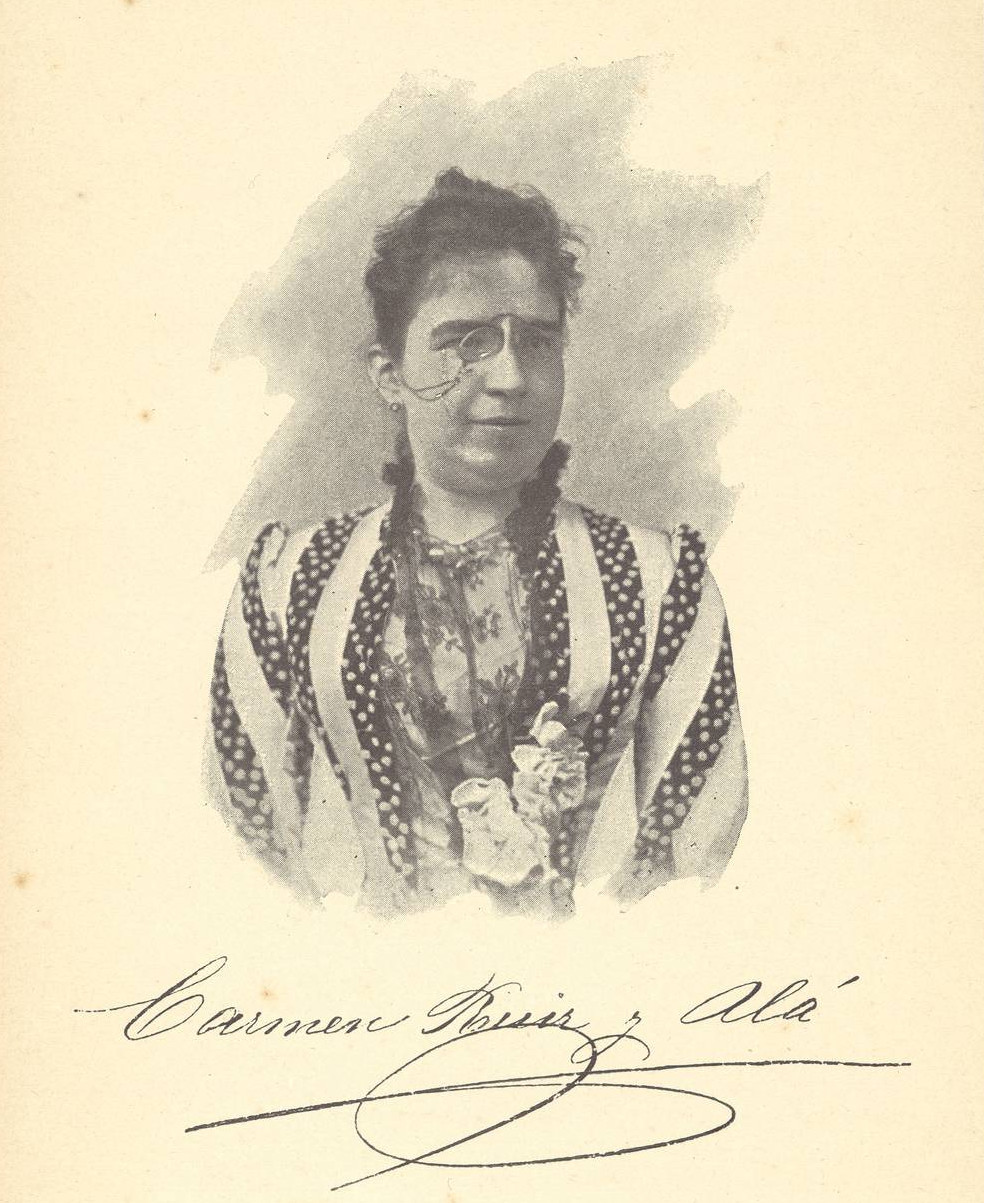 Retrato de Carmen Ruíz y Alá 