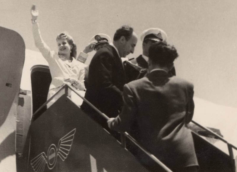 Saludos de Eva Perón (1947)