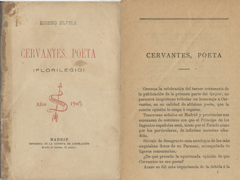 Cervantes, poeta : (florilegio)