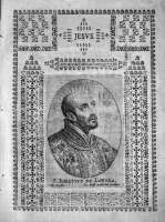 grabado de S. Ignacio de Loyola