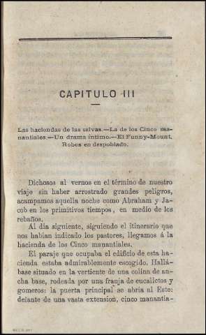 CAPÍTULO III