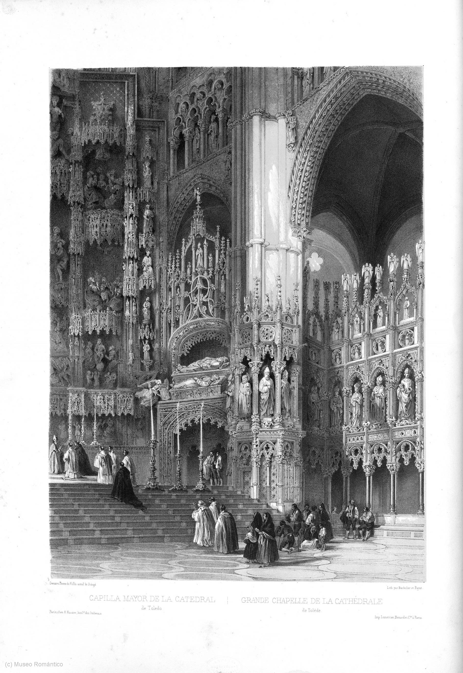 Capilla mayor de la catedral de Toledo