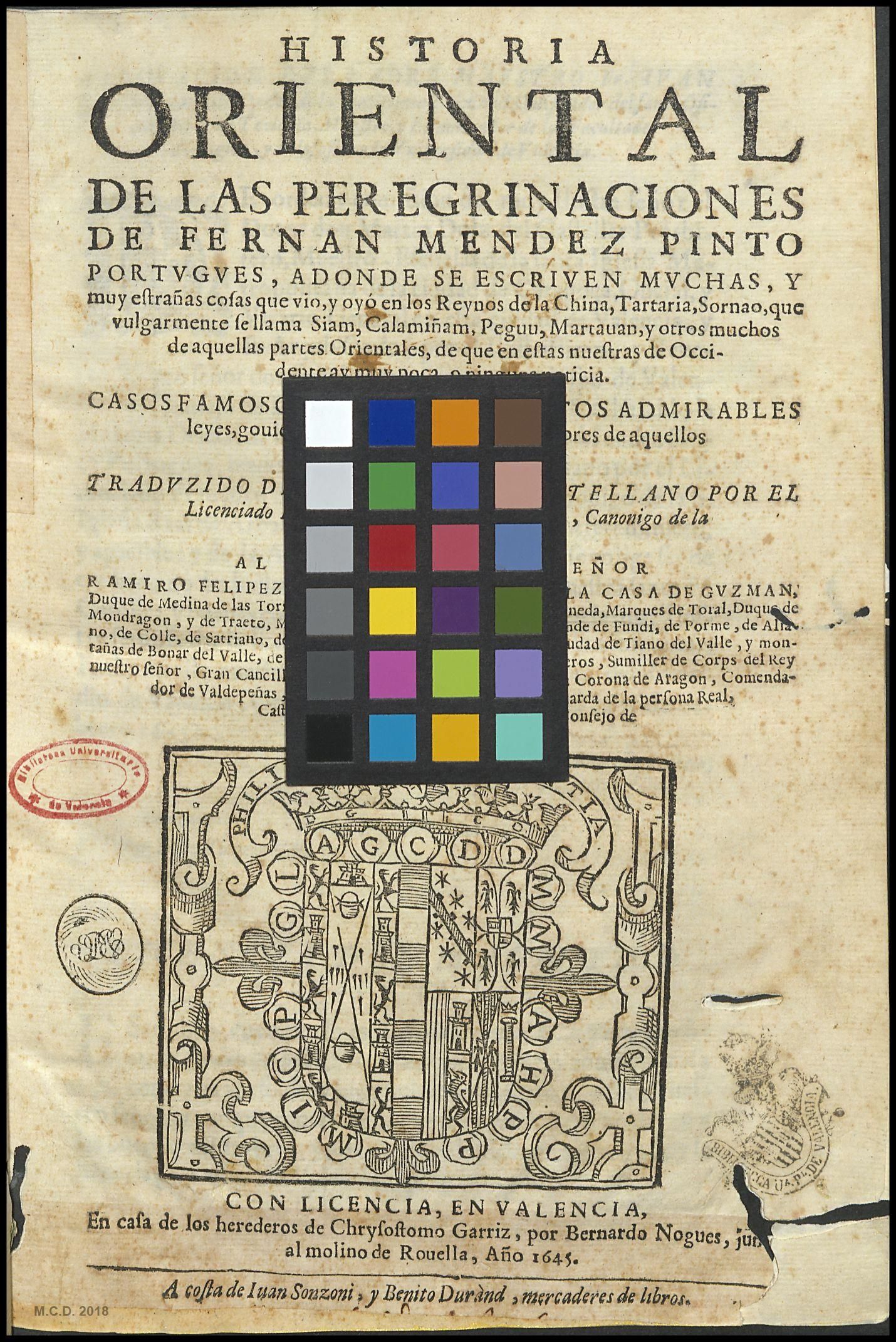 CARTA DE COLOR