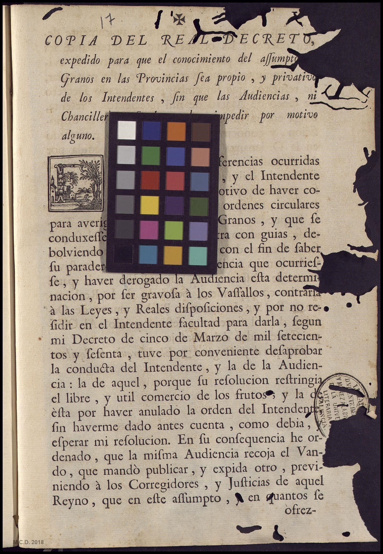 CARTA DE COLOR