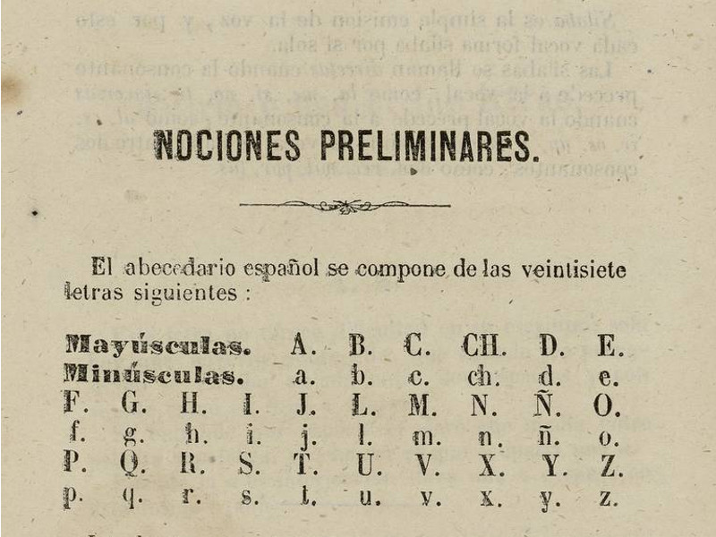 Reglas para escribir correctamente la lengua...