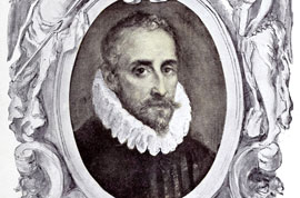 Imagen de Cervantes en la Biblioteca Virtual del Patrimonio Bibliográfic