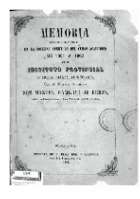 'Memoria leida el 16 de setiembre en la solemne apertura del curso académico de 1861 á 1862 en el Instituto Provincial de Segunda Enseñanza de Guadalajara Por el Director del mismo Don Manuel Mamerto de Heras, Bachiller en Filosofía y Teología y Cura Pár