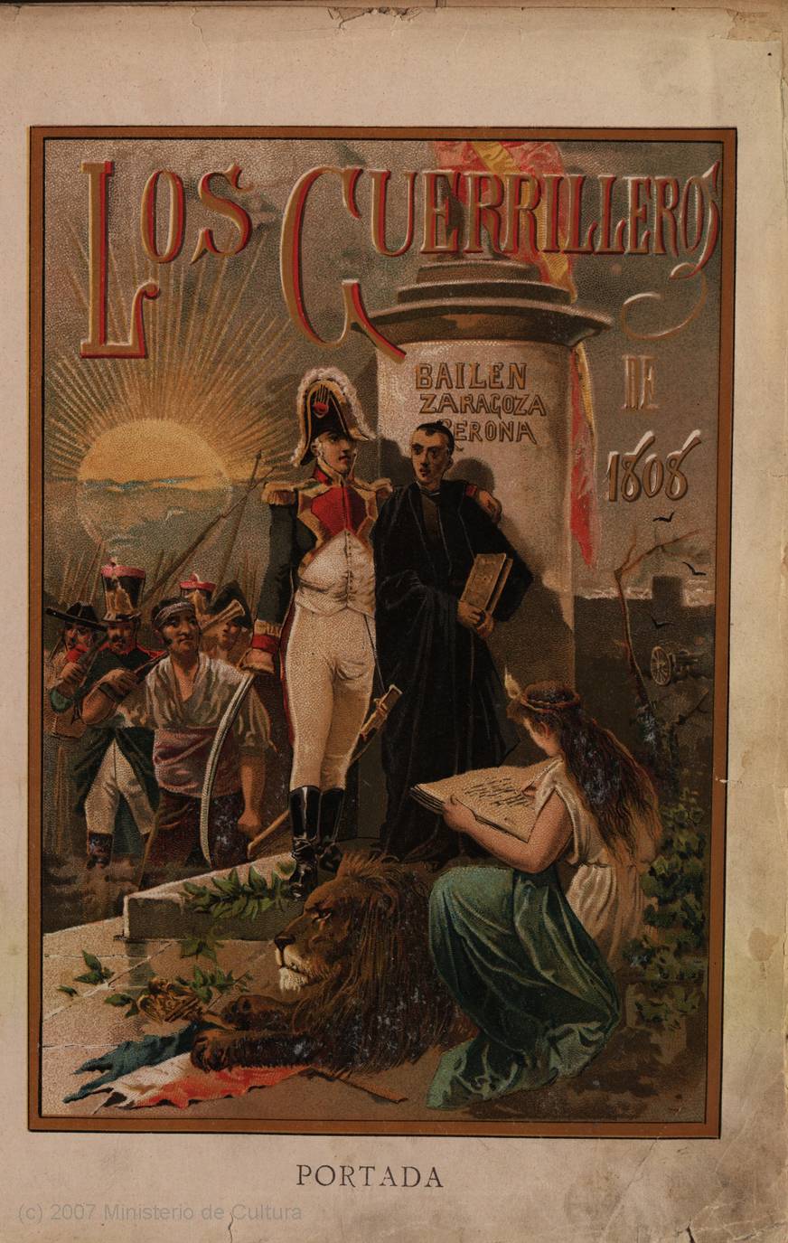 Los guerrilleros de 1808 : historia popular de la Guerra de la Independencia (1895)