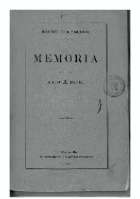 'Memoria acerca del estado del Instituto Provincial de 2.ª Enseñanza de Guadalajara que en el acto solemne de la apertura del curso académico de 1879 á 1880 leyó el Licenciado D. Facundo Perez de Arce Secretario y Catedrático del Establecimiento' -   (01