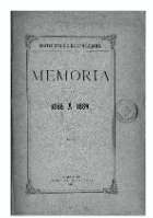 'Memoria acerca del estado del Instituto Provincial de 2.ª Enseñanza de Guadalajara que en el acto de la solemne apertura del curso académico de 1889 á 1890 leyó el Ldo. D. Facundo Pérez de Arce Catedrático y Secretario de dicho Establecimiento' -   (01/