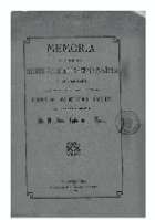 'Memoria acerca del estado del Instituto Provincial de Segunda Enseñanza de Guadalajara que en el acto solemne de la apertura del curso académico de 1878 á 1879 leyó el Director y Catedrático Dr. D. José Julio de la Fuente' -   (01/01/1878)