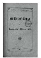 'Memoria acerca del estado del Instituto Provincial de 2.ª Enseñanza de Guadalajara que en el acto solemne de la apertura del curso académico de 1900 á 1901 leyó el Ldo. D. Jenaro Pérez y Villarejo Catedrático y Secretario de dicho Establecimiento' -   (