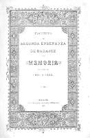 'Memoria acerca del estado del Instituto de Badajoz durante el curso de 1891 á 1892 leído el 1º de Octubre en la solemne apertura del de 1892 á 1893 por D. Valentín Suárez Quintero, Catedrático Numerario y Secretario del Instituto' -   (01/01/1892)