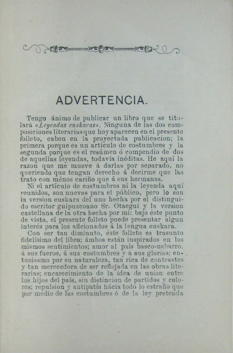 Advertencia