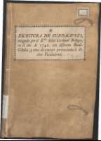 Real Cédula expedida por Su Magestad, su fecha en el Pardo a 12 de febrero de 1734 por la que fue servido hacer villas los lugares de San Phelipe Neri y Nuestra Señora de los Dolores, con lo demás contenido en ella