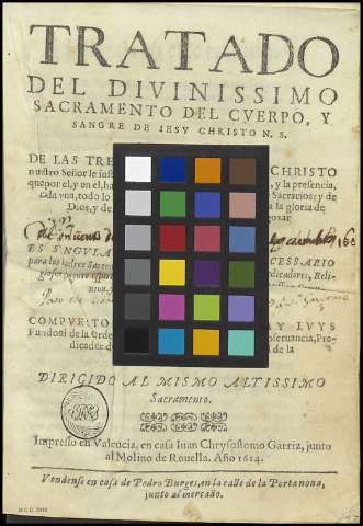 CARTA DE COLOR